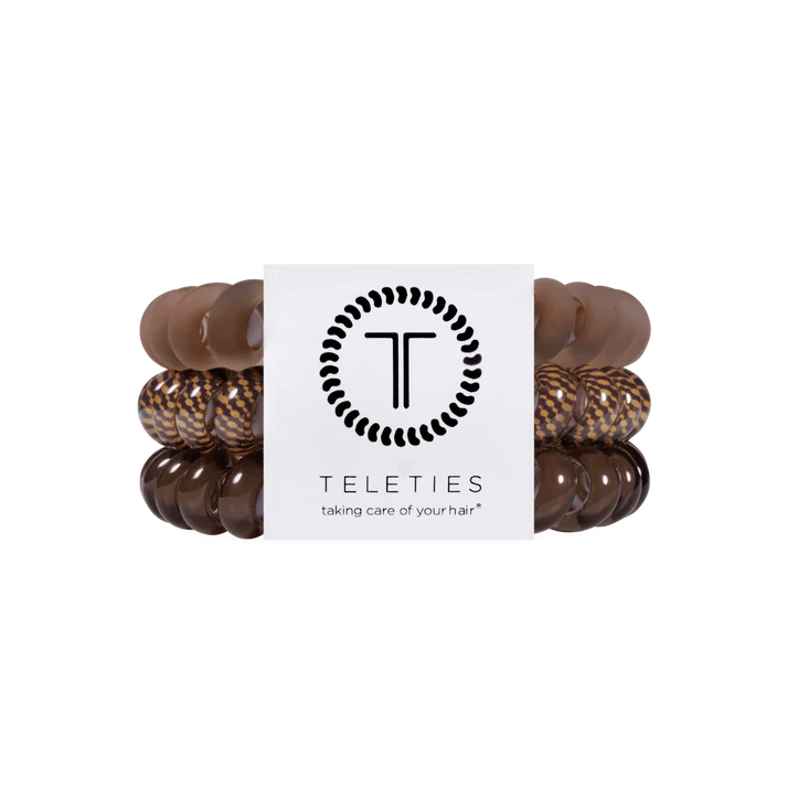 Morning Brew Large Hair Ties by Teleties