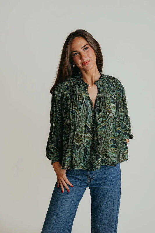 Judy Top in Paisley by LaRoque