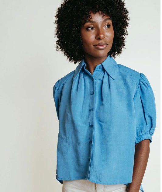 Hampden Top in Blue by LaRoque