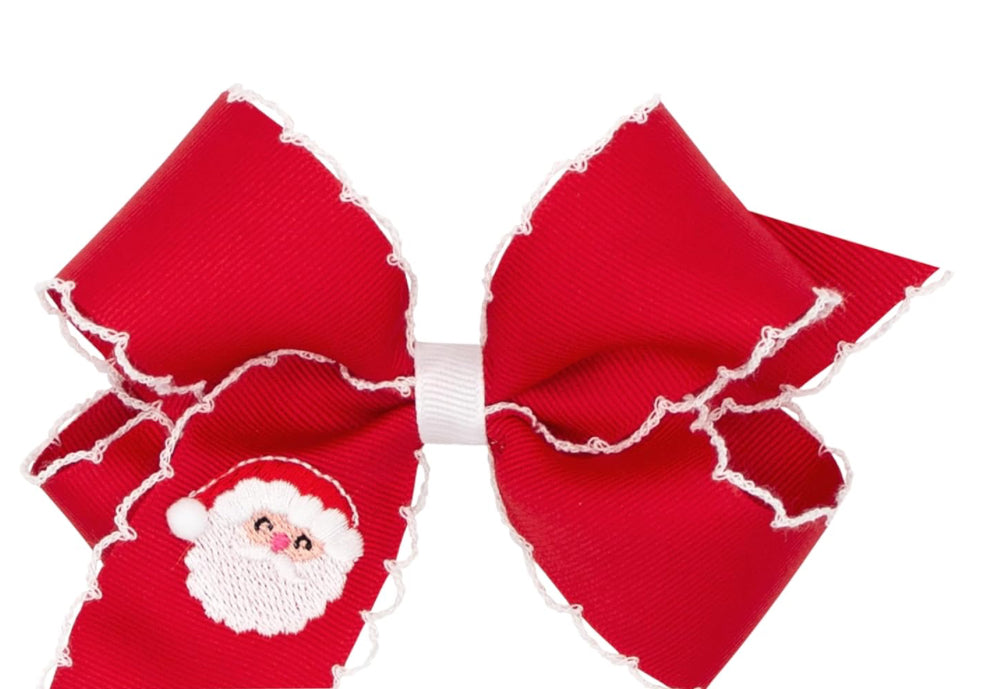 Large No Slip Clip Holiday Bow