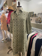 Green Tile Dress by Duffield Lane