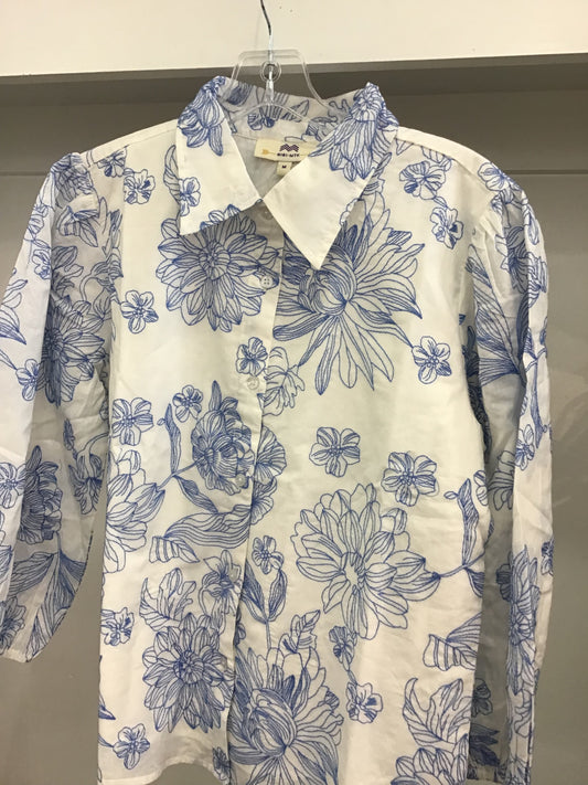 Blaine Top in Petal Embroidery by NIBI