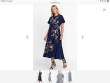 Load image into Gallery viewer, Julianna Crew Neck Swing Dress by Johnny Was
