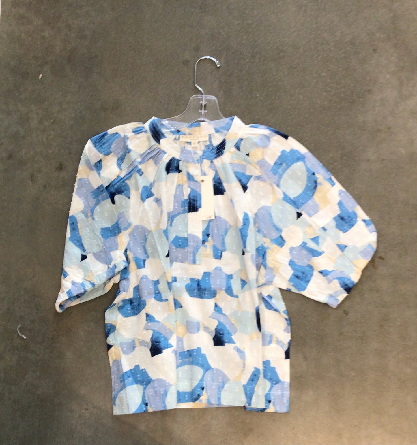 Henley Top in Sea Pebble by LaRoque
