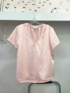 V-Neck Tee in Pink by J. Society