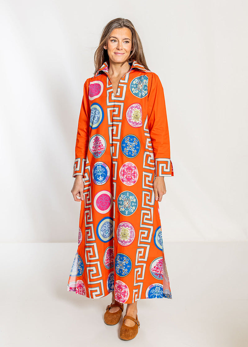 Greek Revival Lana Shirt Dress Long by House of MBR
