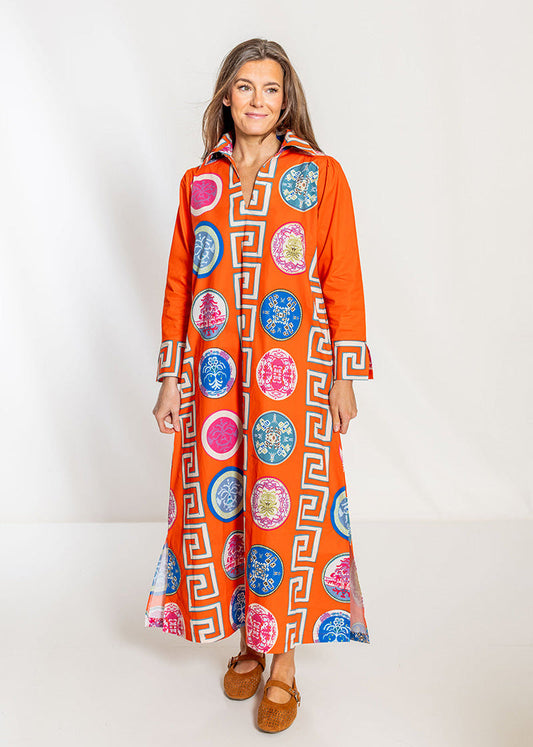 Greek Revival Lana Shirt Dress Long by House of MBR