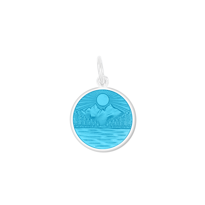 Small Pendant Lake Life in Light Blue by Lola