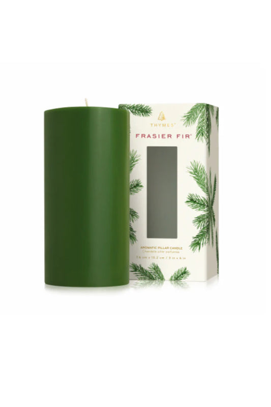 Frasier Fir Pillar Candle 3X6 by Thymes