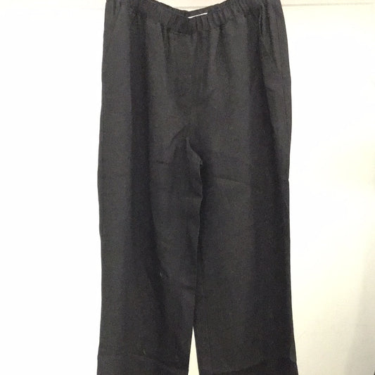 Women Pant in Black by ILinen