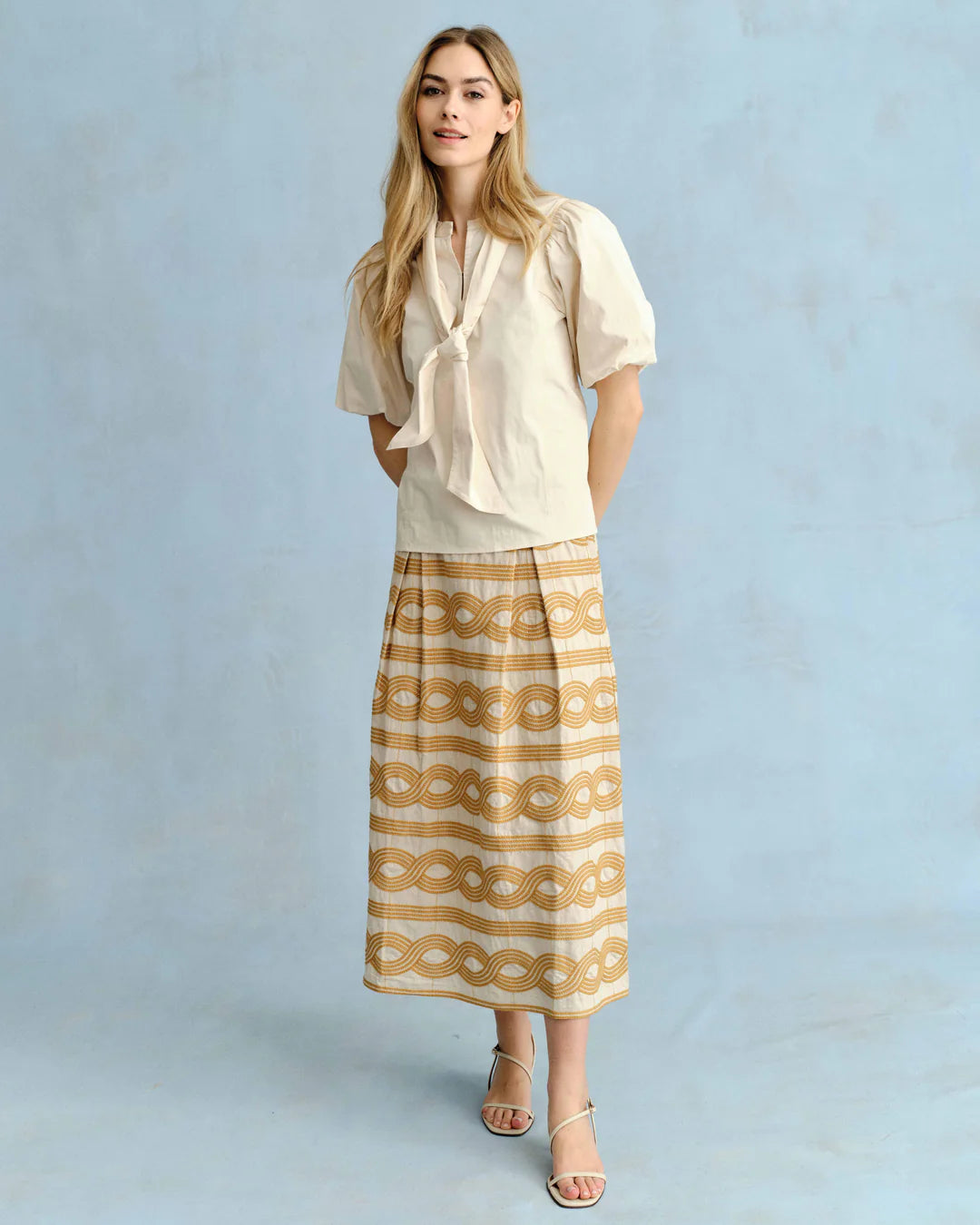 Perry Top in Ivory by Cartolina