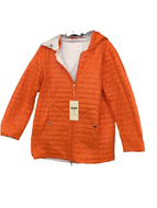 Martha Reversible Puff Jacket in Mandarin by Tyler Boe