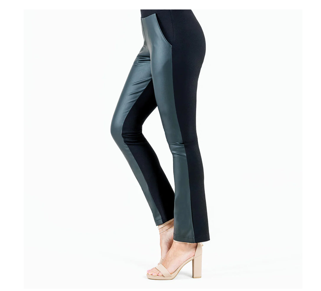 Ponte Boot-Cut Pull-On Pants