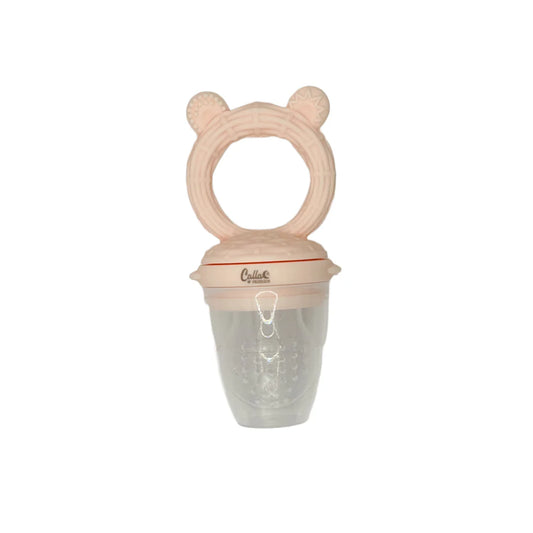 The Nourishing Nibbler Bear Feeder in Barely Pink
