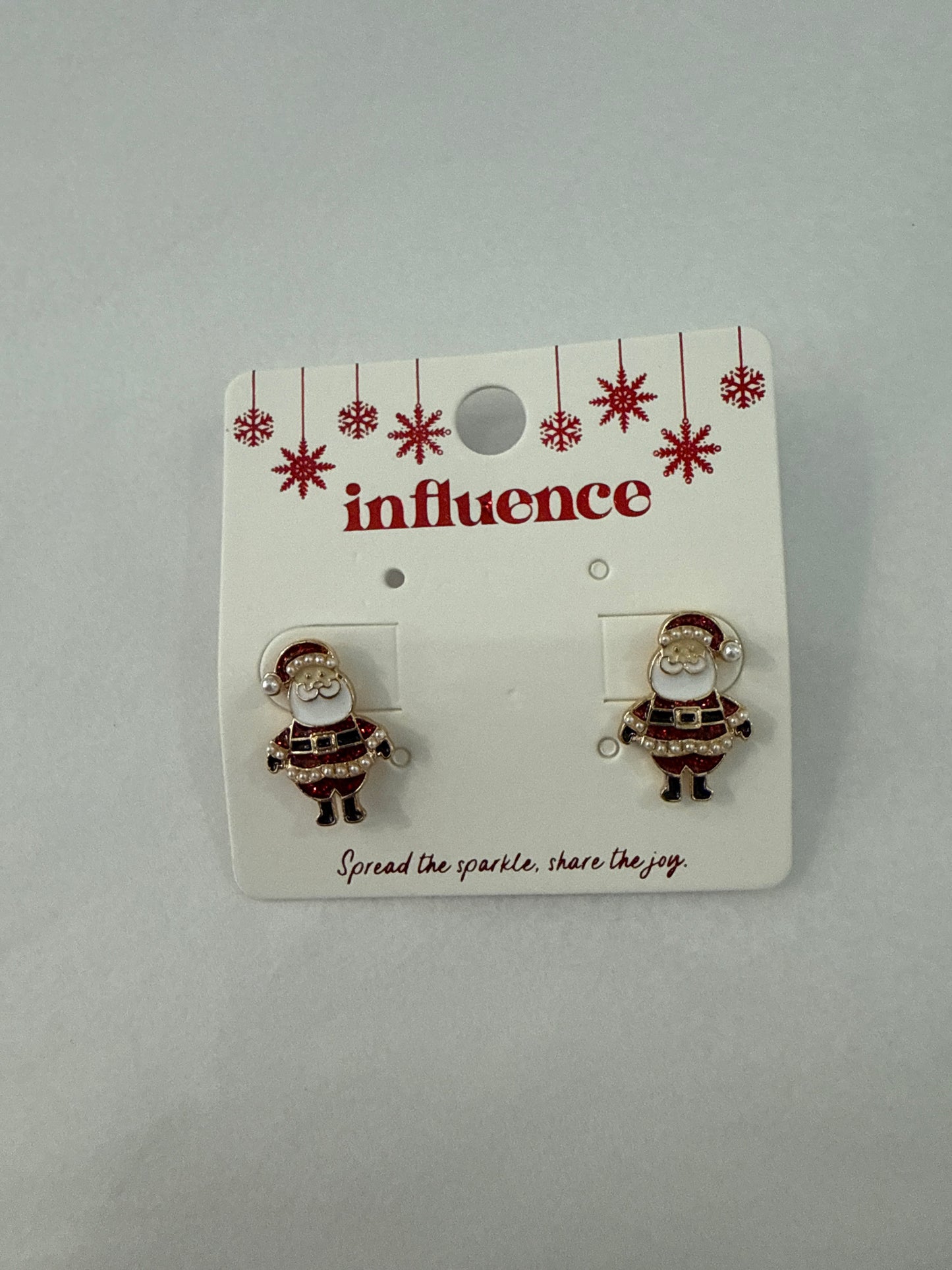 Santa Earrings