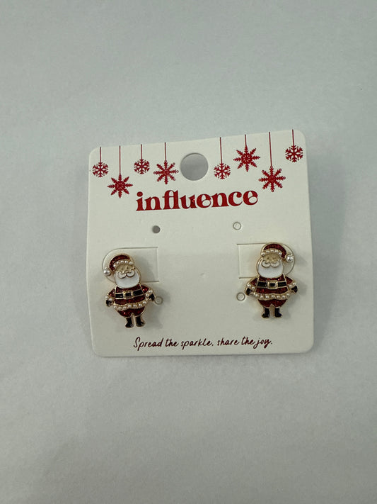 Santa Earrings