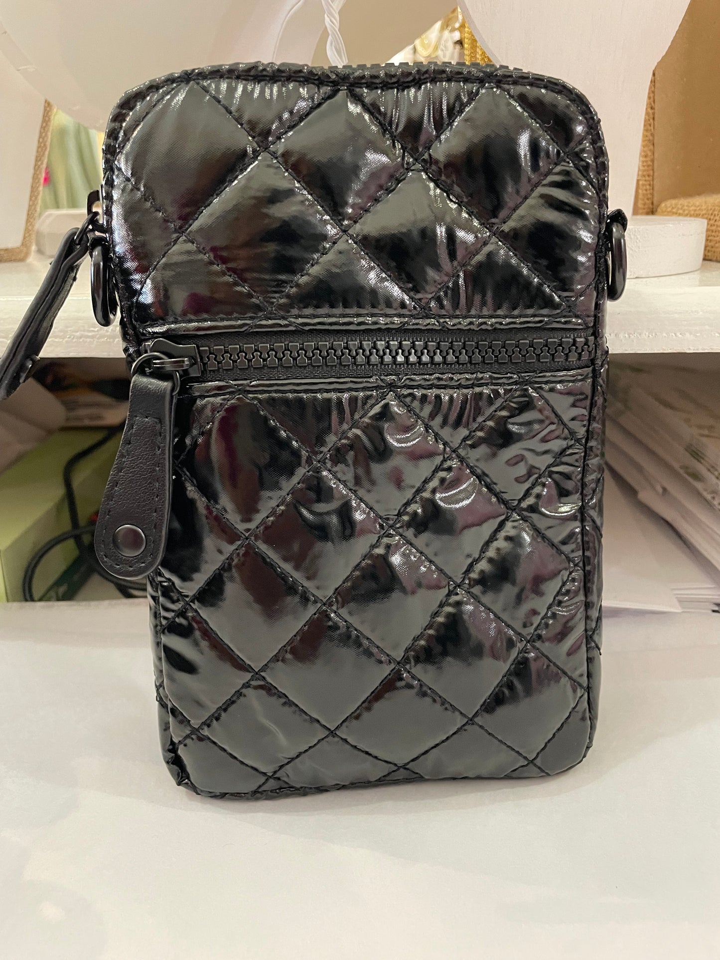 Quilted Cellphone Holder by BC Handbags