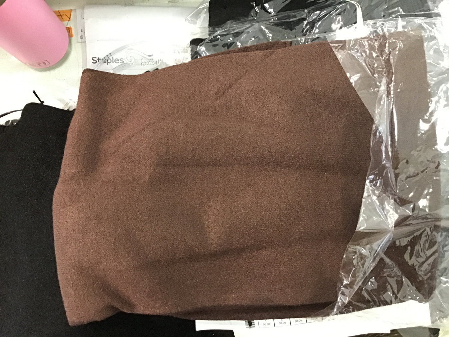 Crop Knits Flare Cozy Pant in Chocolate Brown by Milio Milano