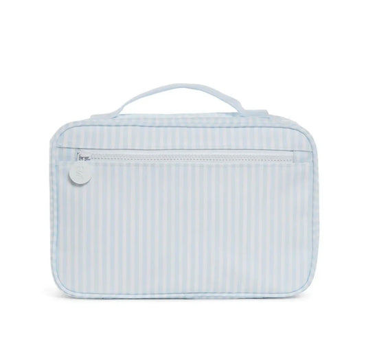BUNDLE UP2 Hanging Toiletry Bag in Pimlico Stripe Blue by Trvl Design
