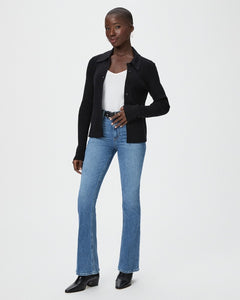 High Rise Laurel Canyon Jean in Rock Star by Paige Premium Jeans
