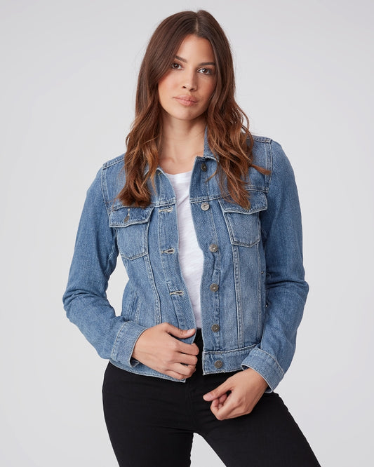 Rowan Jacket in Stark Denim by Paige