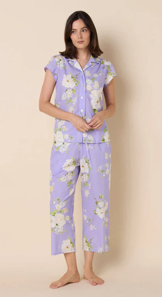 Orla Luxe Pima Capri in Lavender by Cat’s Pajamas
