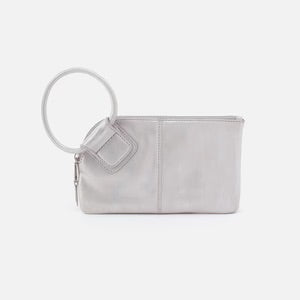 Sable Wristlet in Silver by Hobo