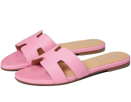 Alibi Sandal in Pink by French Sole