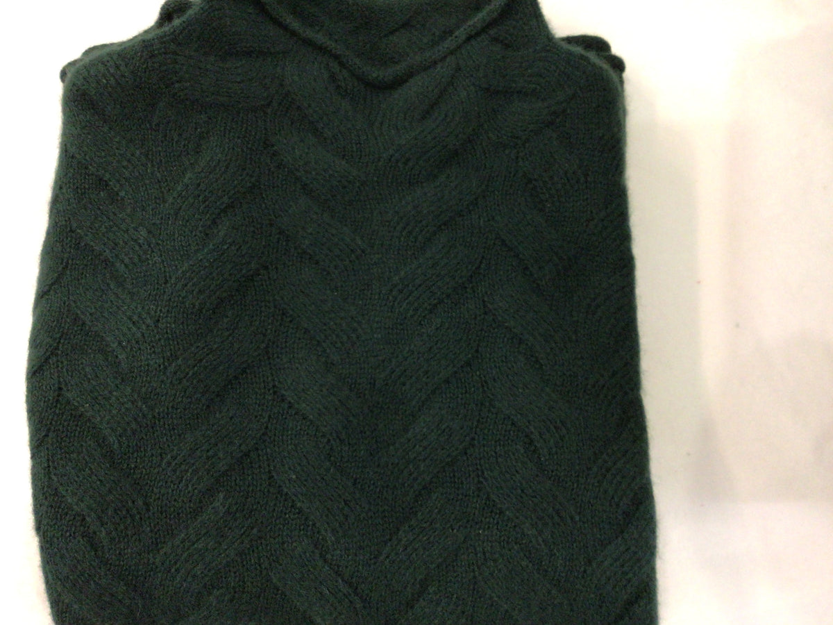 Gracie Cashmere Basketweave Sweater in Ponderosa Pine by Tyler Boe