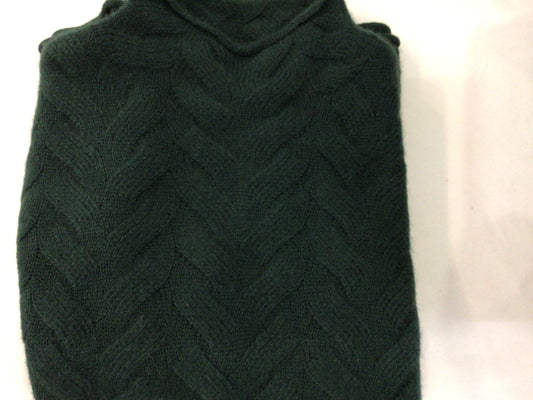 Gracie Cashmere Basketweave Sweater in Ponderosa Pine by Tyler Boe