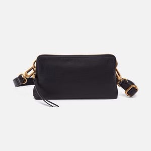 Fern Slim Belt Bag in Black by Hobo