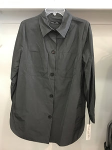 Shirt Jacket in Charcoal by Estelle and Finn