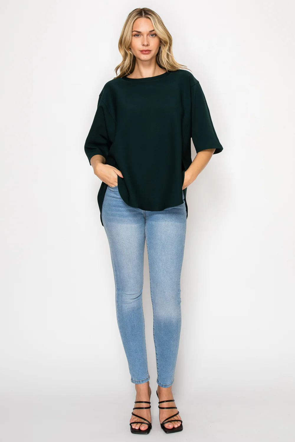 Karina Sweatshirt in Hunter Green by Joh