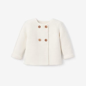 Sofia and Finn White Cardigan by Elegant Baby
