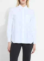 Schiffer 2.0 Button Down Shirt in White by Lysse (23-4000-M3)