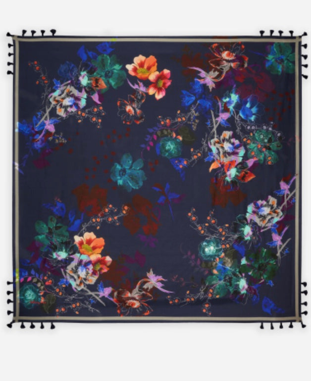 Silk Scarf in Midnight by Johnny Was