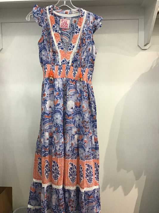 JC-2 Dress in Retro Bloom by Sal Rosa