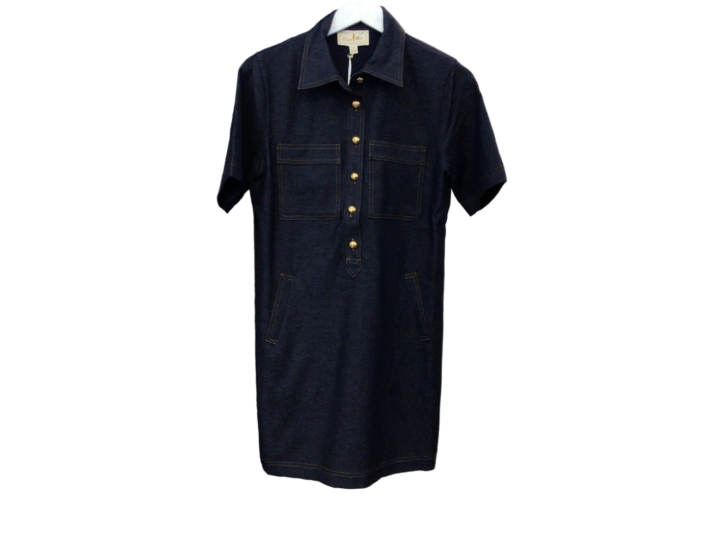 Alix Dress in Denim by Flora Bea