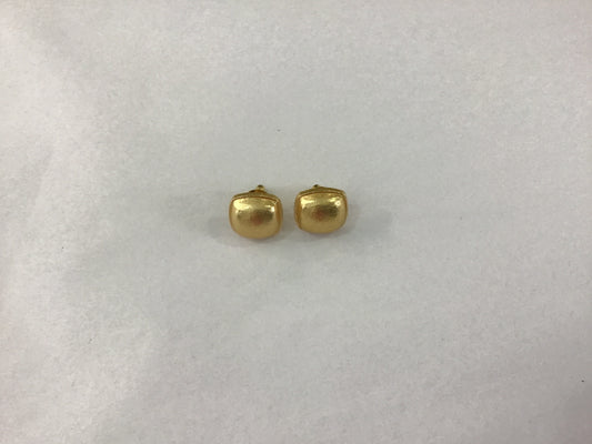 Square Gold Earring
