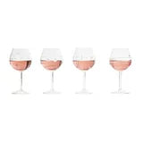 Verre Wine Glasses Assortment of Four Designs by Two’s Company