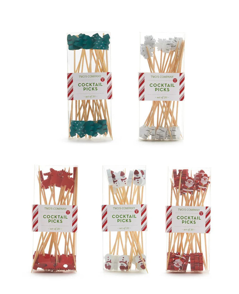 Holiday toothpicks