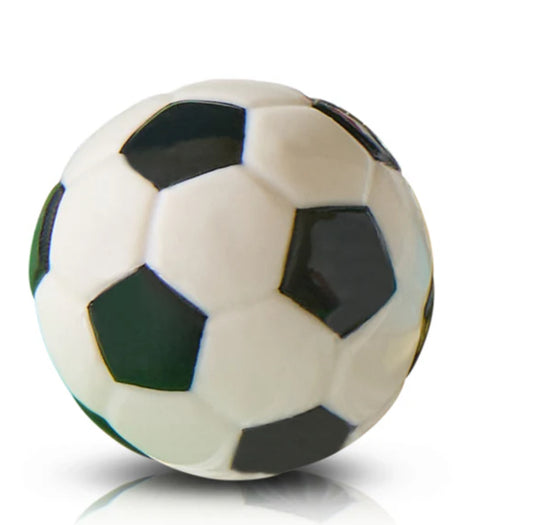 Kickin It (soccer ball) by Nora Fleming