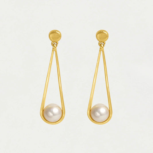 Mini Ipanema Pearl Earrings