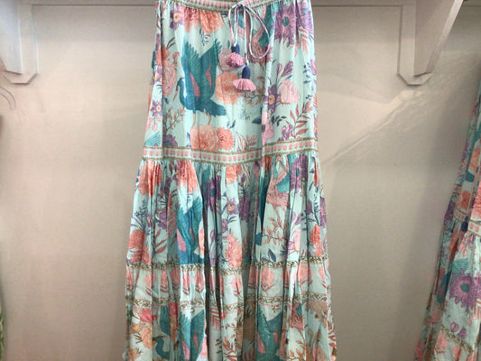 Osiris Skirt in Heron Blue by Strawberry