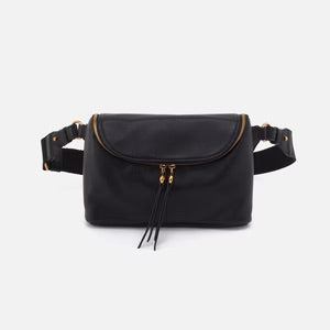 Fern Large Belt Bag in Black by Hobo