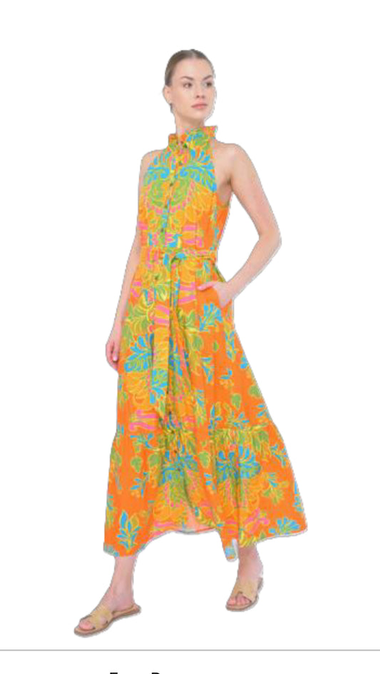 Fawn Dress In English Rose by Flora Bea