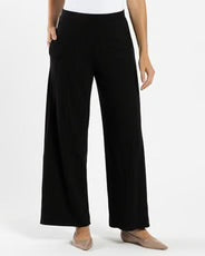 Nicolette Ponte Pant in Black by Jude Connally