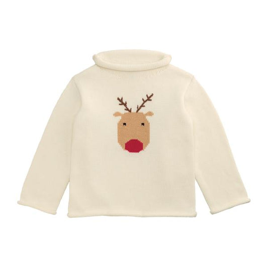 Reindeer Rollneck Sweater