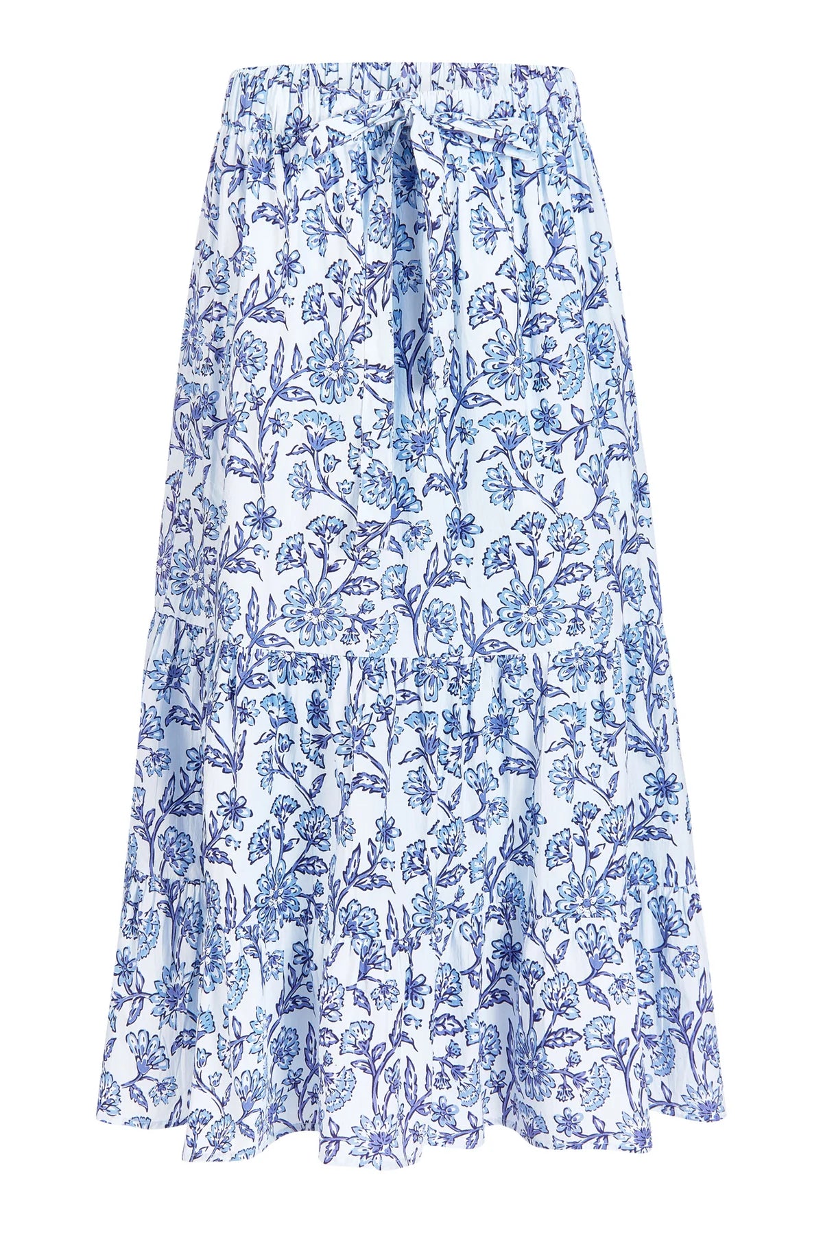 Market Skirt in Jacobean Floral by Livro