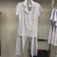 Heritage Stripe Pima Knit Capri Set Pajamas by Cat’s Pajamas